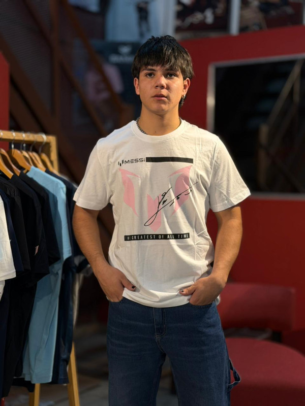 Remera Messi Algodon 23846